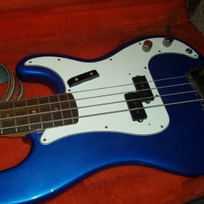 Fender P-Bass 1966 Lake Placid Blue image 6