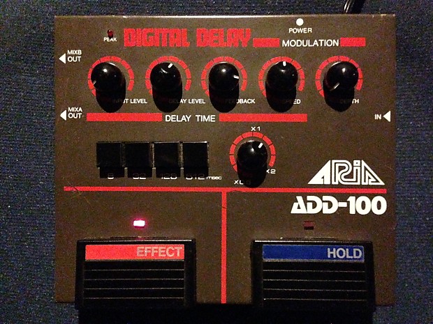 Aria ADD-100 Digital Delay 1980's