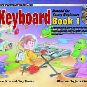 Progressive Keyboard Method For Young Beginners: Book 1 Gary Turner; Illustrated By James Stewart. - Book/Dvd/Cd image 1