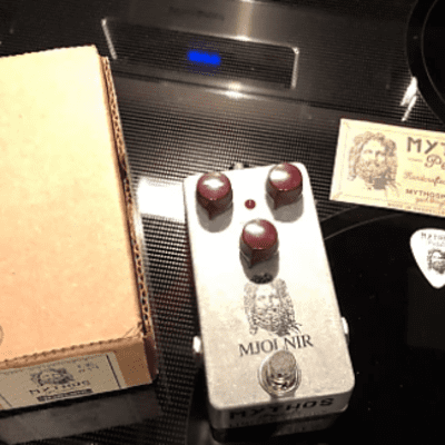 Mythos Pedals Special Edition Mjolnir Overdrive 2018 Silver