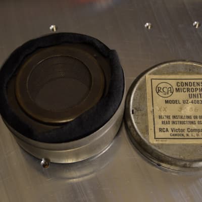 1920s RCA UZ-4083-A (4-A-1) Condenser Mic Capsule S/N:3486 - MINT&WORKING! image 5