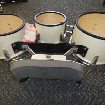 used CB Percussion set of marching band trips tom drums image 3