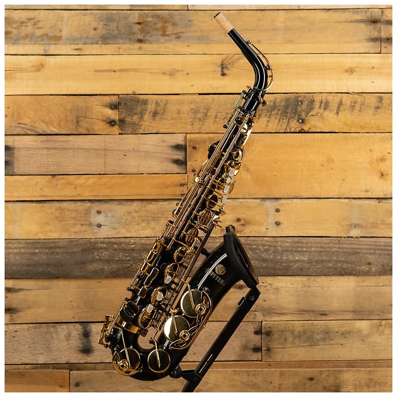 Jupiter JAS1100BLQ Alto Saxophone - Gilded Onyx