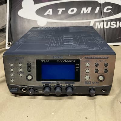 Roland EDIROL SD-90 Studio Canvas やや美品 USED Roland Edirol SD-90 Studio Canvas MIDI Sound Module