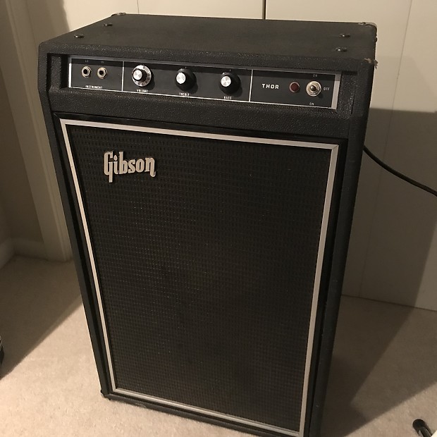 Gibson Thor Vintage Bass Guitar Amp 100 Watts 1970s Reverb