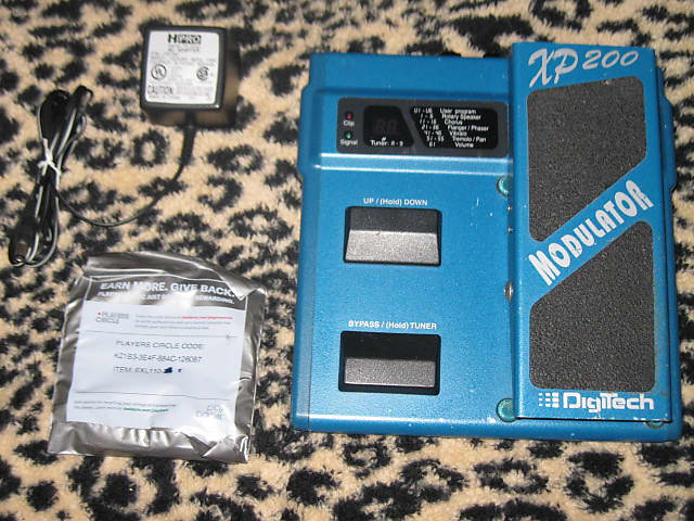 used DigiTech XP200 Modulator + orig adapter & copy of | Reverb