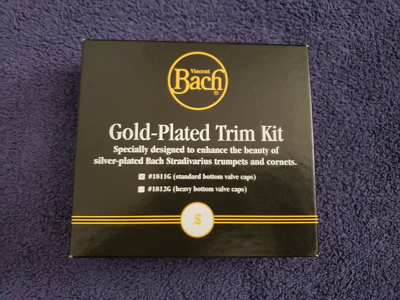 Bach Stradivarius Trumpet Gold Trim Kit Standard Reverb