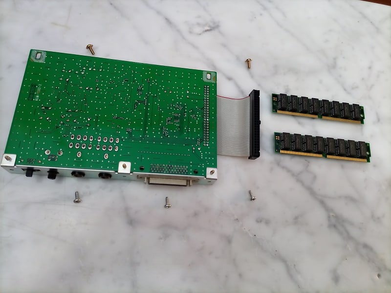 Korg EXB-SMPL board for Triton LE TR sampler sampling into