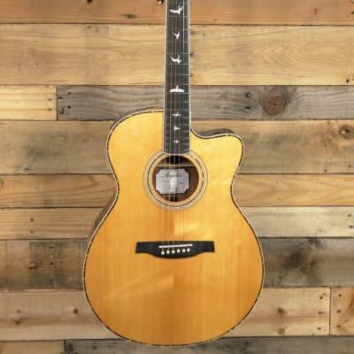 PRS SE A40E Acoustic/Electric Guitar Natural w/  Case image 4