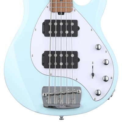 Sterling By Music Man StingRay RAY35HH Bass Guitar - Daphne Blue (RAY35HHDBd1) for sale