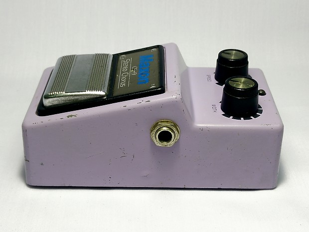 Maxon CS9 Stereo Chorus 1983 Vintage Silver Label Made in