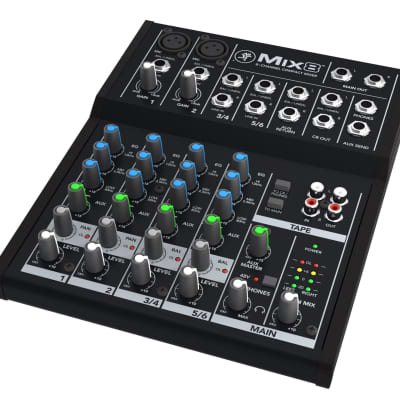 Mackie Mix8 8-Channel Compact Mixer(New) image 1