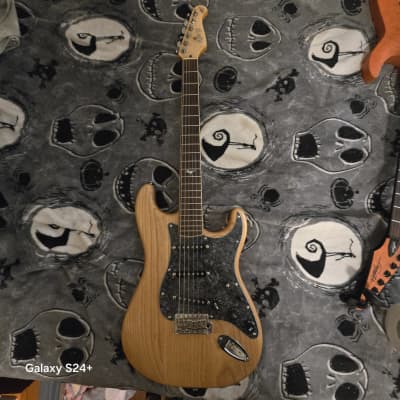 RWG Raven West Guitars Double Cutaway Strat Style guitar | Reverb