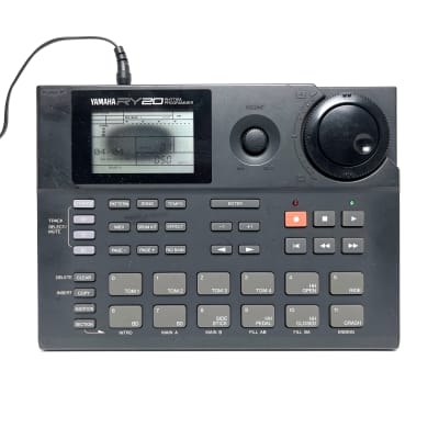 Yamaha  RY20 w/ Universal power supply Rhythm Programmer 90's Drum Machine MIDI Worldwide Shipment