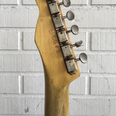 2016 Breaze  50’s Custom T  Blonde Ash Electric Guitar image 8