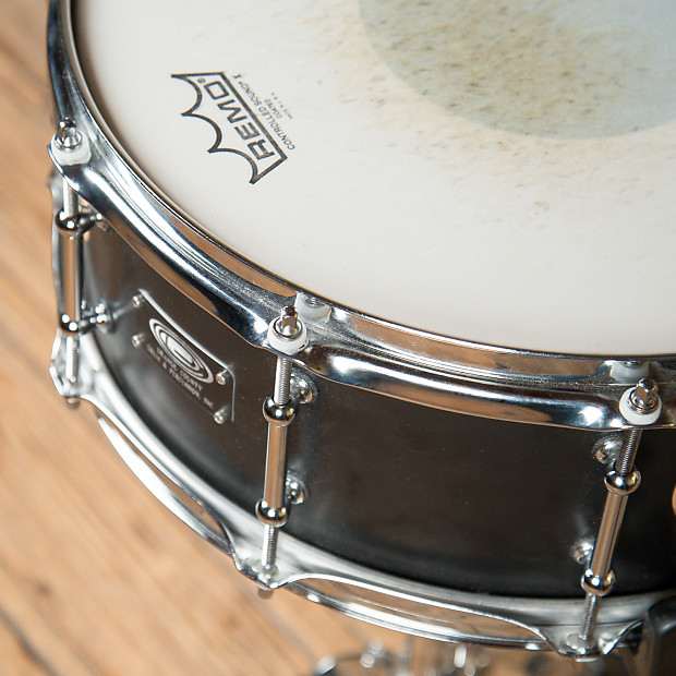 OCDP 6.5x14 15 Ply Vented Maple Snare Drum Black USED | Reverb