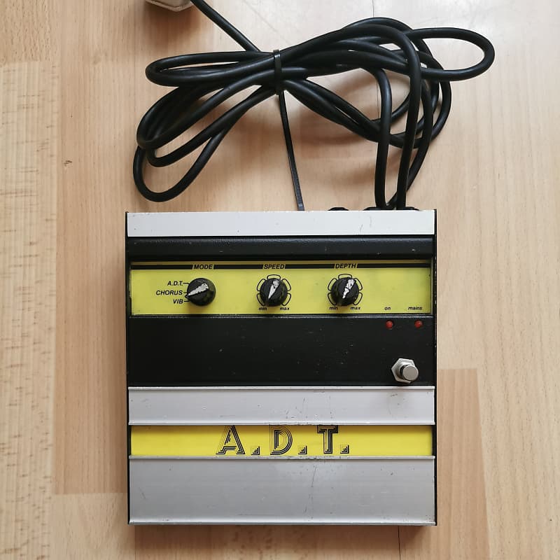 Carlsbro ADT Vibrato Chorus Tremolo Pedal Multi FX Made in UK Reverb