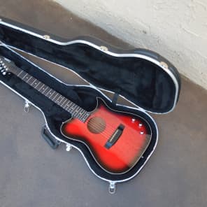 Carvin Acoustic Electric 1990's Red Dead Mint Sweet Guitar image 10