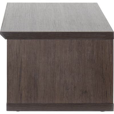 Gator Elite Furniture Series 4U Desktop Studio Rack in Dark Walnut Brown Finish image 3