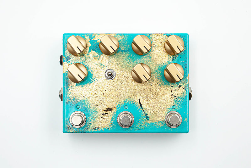 JAM Pedals “Turquoise Gold” Custom Double Dreamer Reverb