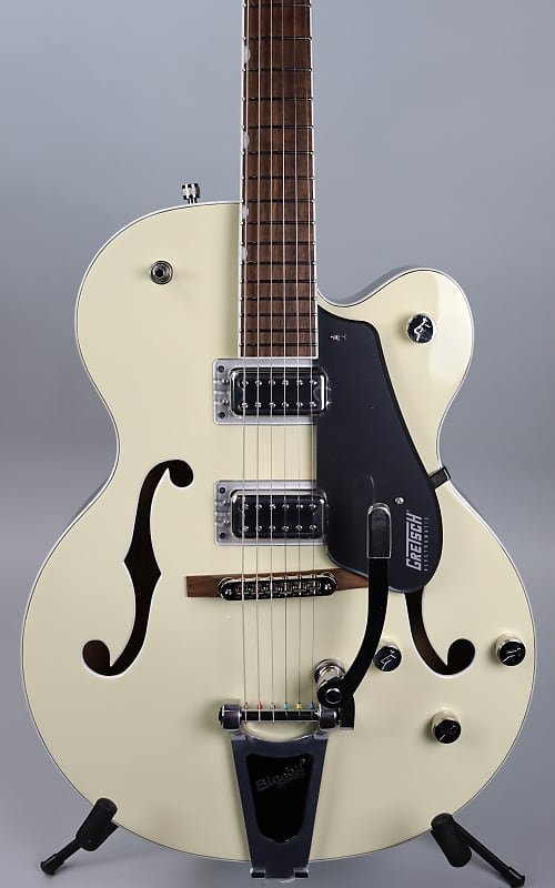 Gretsch G5420T Electromatic Classic Hollow Body Single-Cut with Bigsby Vintage White/London Grey image 1