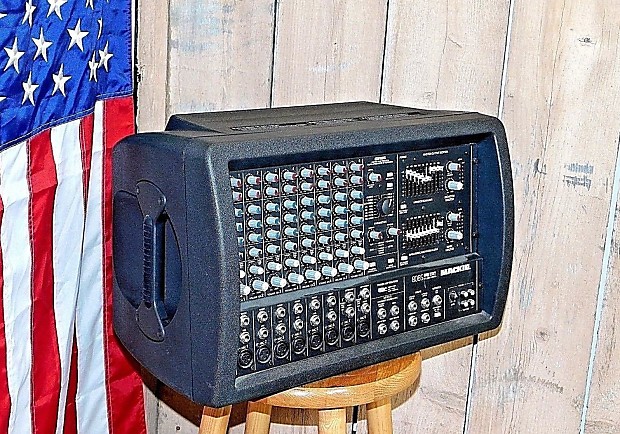 Mackie 808S FR Series Powered Mixer 8 Channels 2 x 600 Watts Mackie 808S FR Series Powered Mixer 8 Channels 2 x 600 Watts