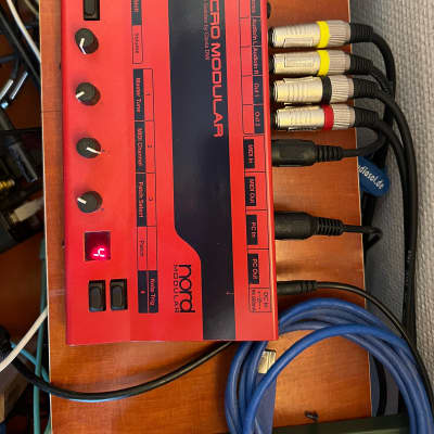 Nord Micro Modular Desktop Virtual Synthesizer 1997 - 2003 - Red