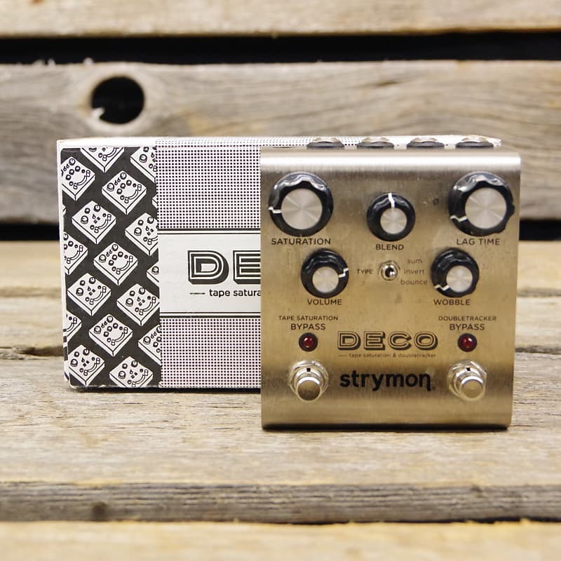 Strymon Deco V1 Tape Saturation & Doubletracker Pedal, Used | Reverb