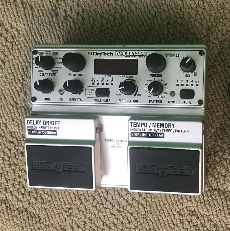 Digitech Time Bender Musical Delay | Reverb