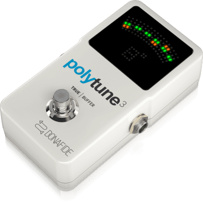 TC Electronic Polytune 3 Ultra-Compact Polyphonic Tuner with Multiple Tuning Modes;  Immaculate Cond image 3