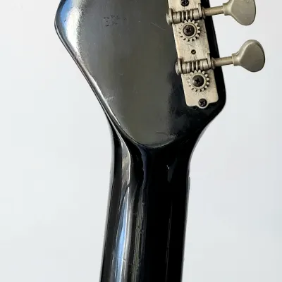 Harmony H-804 Black Vintage Electric Guitar image 11