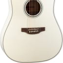Takamine GD37CE Dreadnought Acoustic-Electric Guitar, Solid Spruce Top, Gloss Pearl White