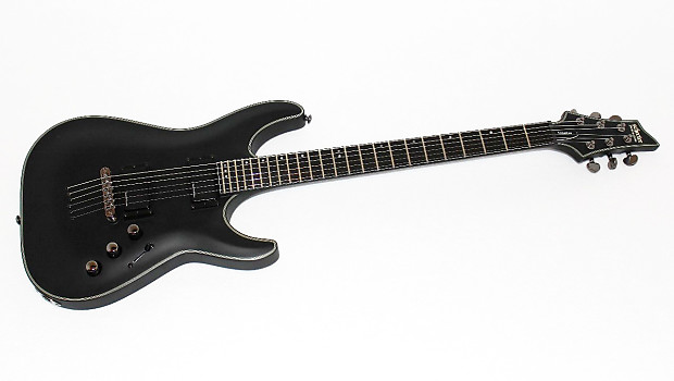 ギター Schecter C1 Blackjack Seymour Duncan 2004 Schecter C1 Blackjack Gloss Black Seymour Duncan