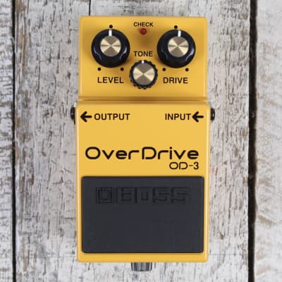 Boss OD-3 Overdrive w/ Monte Allums Dual Gain Mod | Reverb