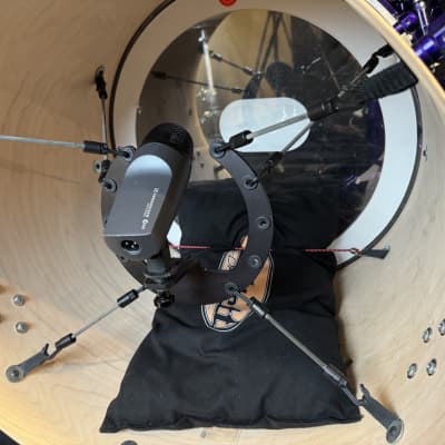 Rikki Rockett's Poison, Rockett Drum Works "Zombie" Kit: 22", 12", 14", 16", 6x14" Snare. Purple Hardware 2012 - Custom Graphics By Craig Fraser. SIGNED! image 23