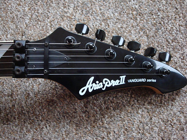 Aria Pro II (Japan) Vanguard Series VA-650 1990 Black | Reverb