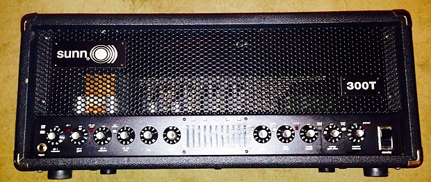 SUNN 300t all tube bass guitar amp head made in the USA by