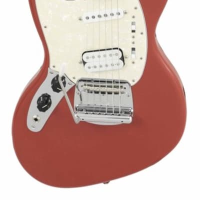 Fender Kurt Cobain Jag-Stang Left Handed Fiesta Red on Sale image 2