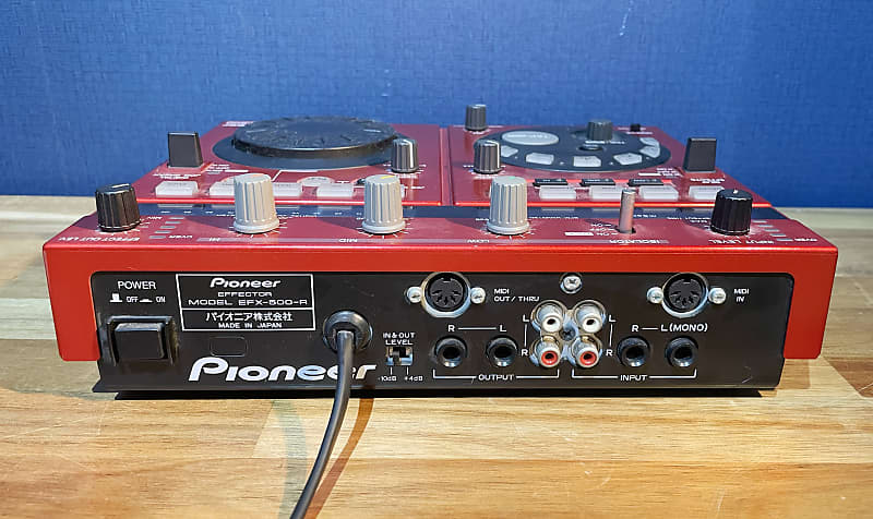 Rare Red Finish] Pioneer EFX-500 Live Performance / DJ Effects FX