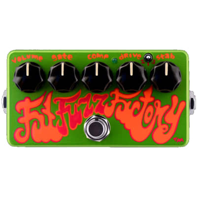 ZVEX Fat Fuzz Factory Hand Painted Guitar Pedal image 1