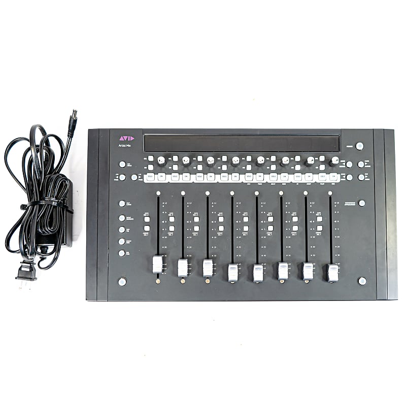 Avid Artist Mix Control Surface with Power Supply