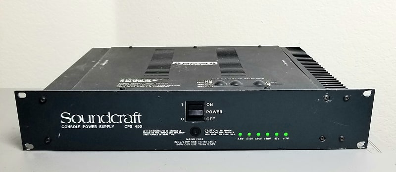 Soundcraft cps 150 Regulated Power Supply Audio Mixer | eBay