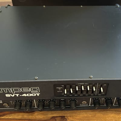 Ampeg SVT-400T 400-Watt Rackmount Bass Amp Head 2000s - Black image 3