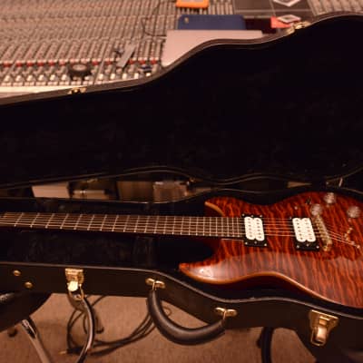Jarrett USA Custom Shop Forza 24 Root Beer AAA Quilted Maple 10 Quilt Top PRS DC Boutique American image 2