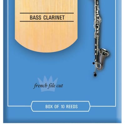 Royal by D'Addario Bass Clarinet Reeds, Strength 1.5, 10 Pack image 1