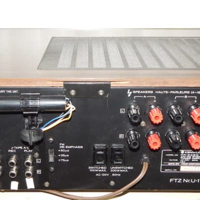 Kenwood KR-6050 vintage stereo receiver beautiful image 7