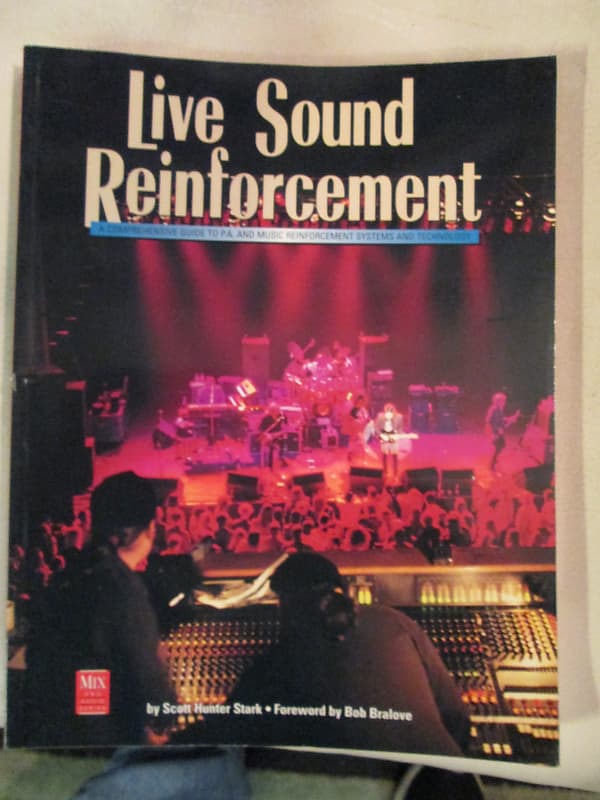 Hal Leonard Live Sound Reinforcement Music Book Tech Man / Richard Stark &  Bob Bralove