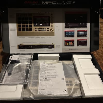 Akai MPC Live II Standalone Sampler / Sequencer Gold Edition