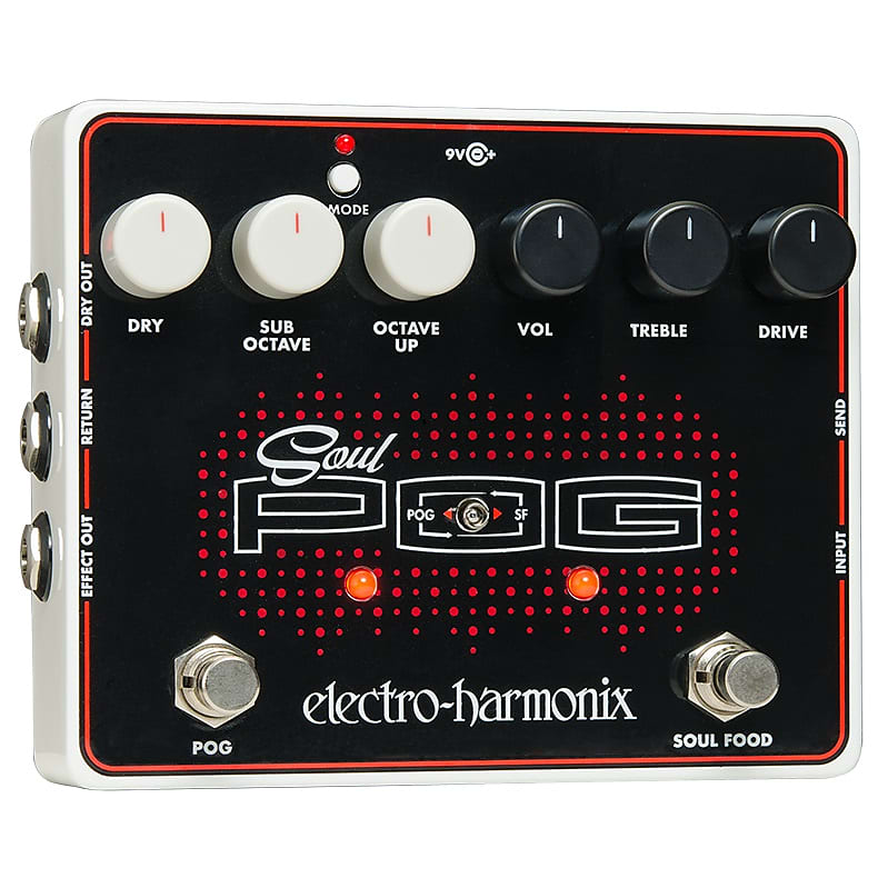 New Electro-Harmonix EHX Soul Pog (Nano Pog + Soul Food) Guitar Effects Pedal! image 1