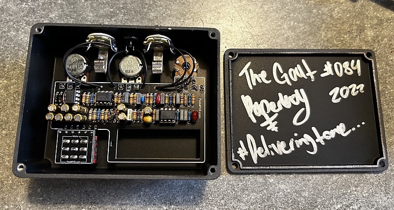 Paperboy Pedals The Goat 2022 Charcoal | Reverb